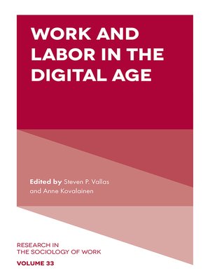cover image of Research in the Sociology of Work, Volume 33